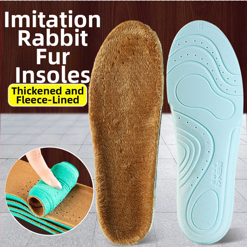 Téli csizma talpbetét – fleece bevonat, lélegző; modell XY39; anyag: Dali cotton + long hair crystal velvet; teljes talpbetét