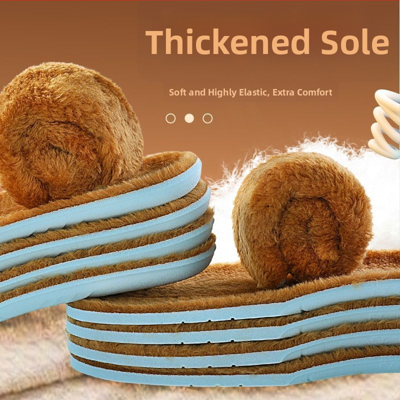 Žiemos įdėklai į batus – fliso pamušalas, kvėpuojantys; modelis XY39; medžiaga: Dali cotton + long hair crystal velvet; pilnos įdėklos