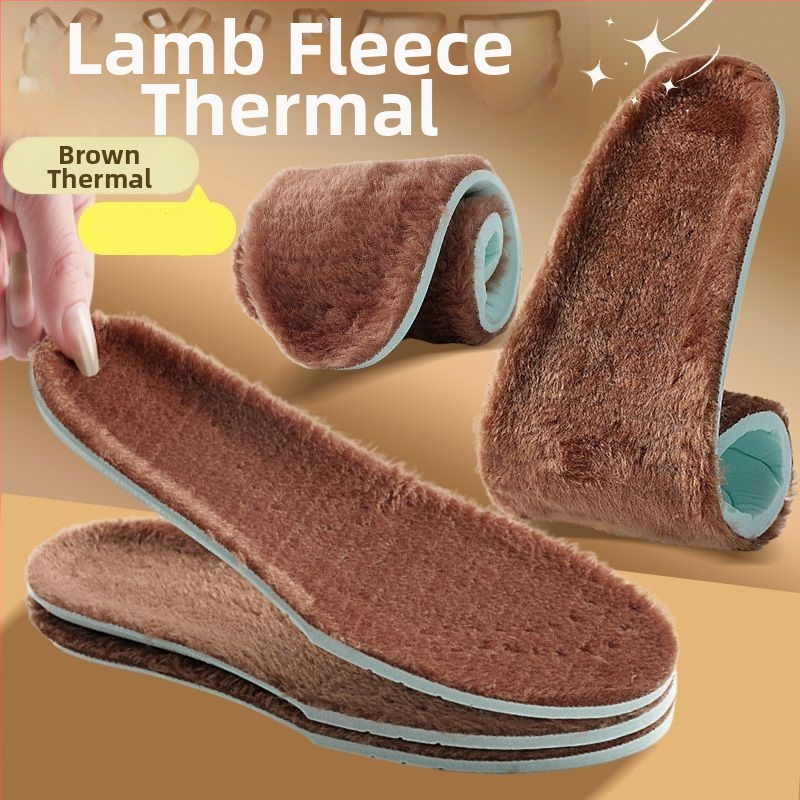 Téli csizma talpbetét – fleece bevonat, lélegző; modell XY39; anyag: Dali cotton + long hair crystal velvet; teljes talpbetét