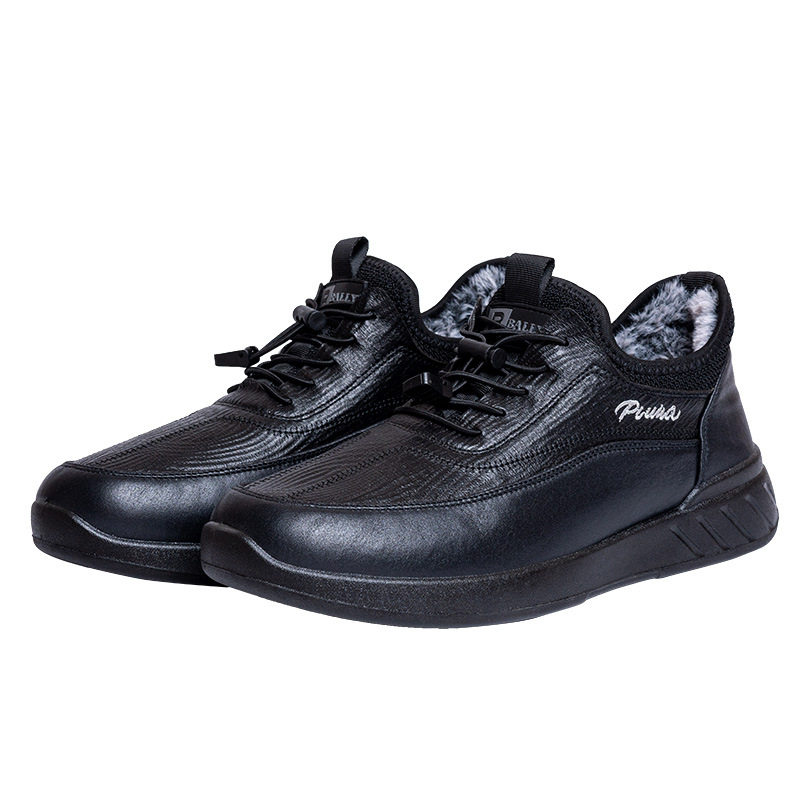 Ανδρικές χειμερινές παντόφλες με επένδυση φλίς, άνω μέρος από μικροϊνες και σύνθετη σόλα