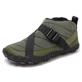 Снежни обувки - Унисексови, зимни обувки за външно ползване; водоотблъскващ горен слой (Super Fiber), противохлъзгаща гумена подметка, топло вътрешно покритие от изкуствен къс плюш