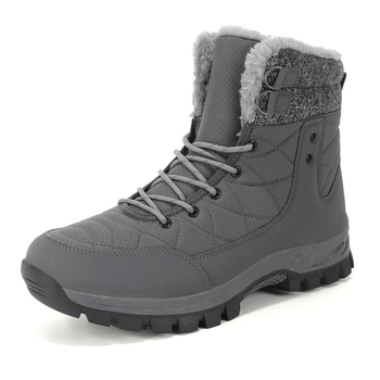 Ghete de iarnă pentru bărbați din pânză, talpă din cauciuc groasă, rezistente la uzură și la impact, stil Martin booturi