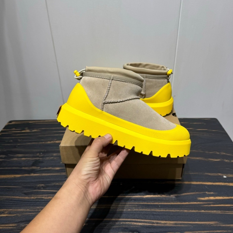 Vyriniai žieminiai batai su karvės odos viršutine dalimi, įmontuota avies vilnos pamušalas, atspari dilimui gumos padas, žemas kulnas 1–3 cm