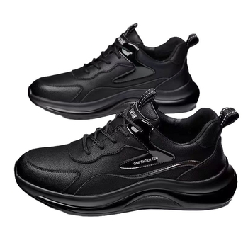 Ανδρικά αθλητικά casual παπούτσια με επάνω συνθετικό δέρμα/ σουέντ, σόλα EVA, κορδόνια, για χειμώνα, άνοιξη και φθινόπωρο