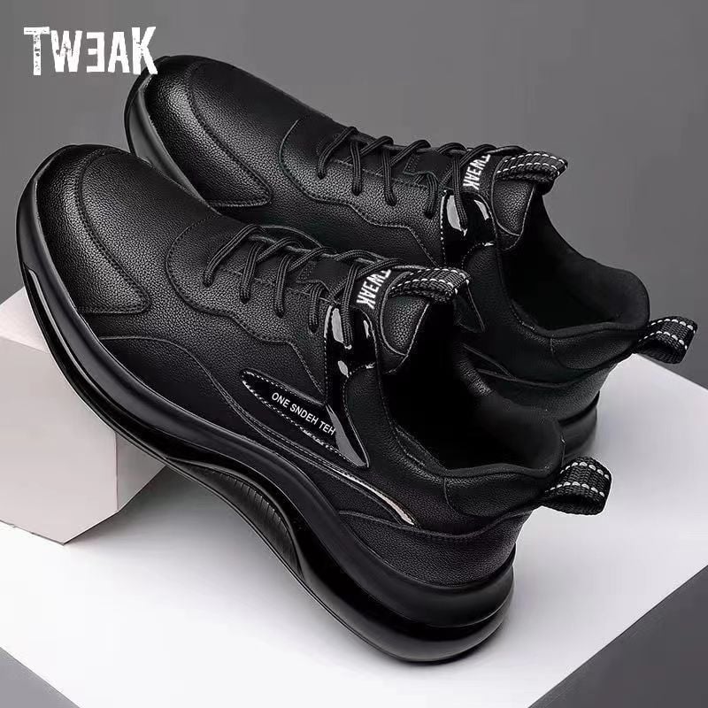 Ανδρικά αθλητικά casual παπούτσια με επάνω συνθετικό δέρμα/ σουέντ, σόλα EVA, κορδόνια, για χειμώνα, άνοιξη και φθινόπωρο