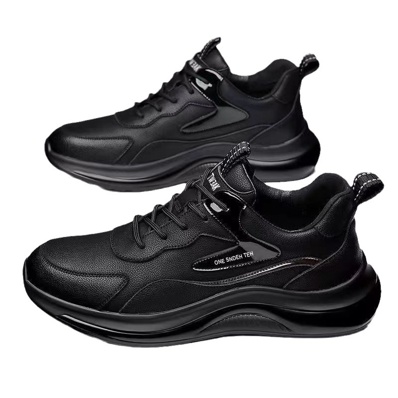 Ανδρικά αθλητικά casual παπούτσια με επάνω συνθετικό δέρμα/ σουέντ, σόλα EVA, κορδόνια, για χειμώνα, άνοιξη και φθινόπωρο