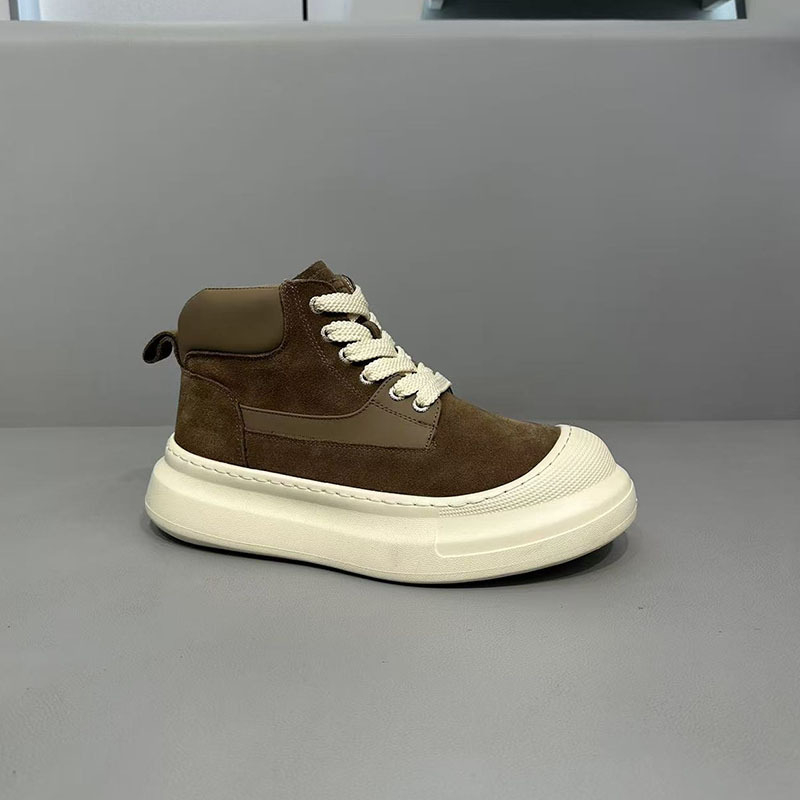 Ανδρικά Υψηλά Αθλητικά Παπούτσια, Casual, Με Κορδόνια, Εσωτερική Επένδυση Φλίς, Σόλα από Καουτσούκ-Αφρό
