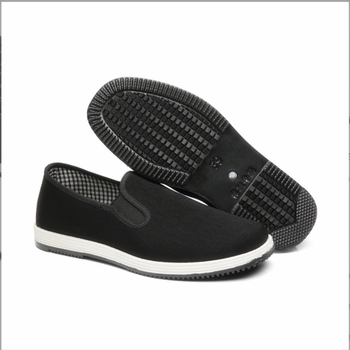 Pánske plátenné tenisky na voľný čas – okrúhla špička, nízky vrch, priedušné, vstrekovaná podrážka