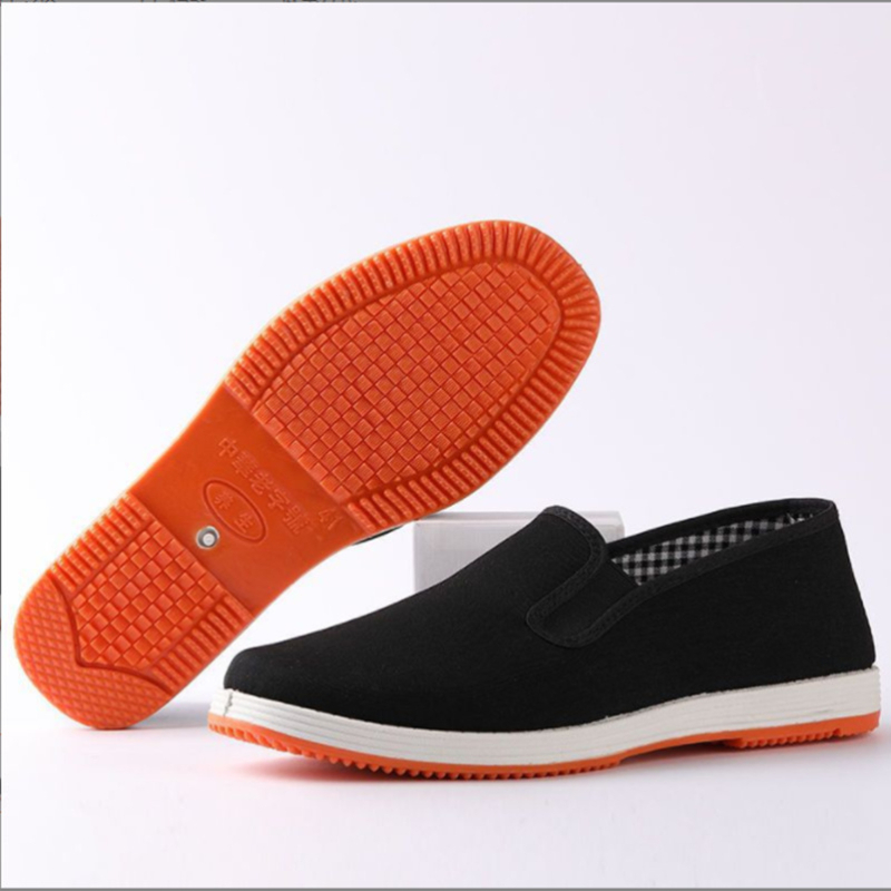 Pánske plátenné tenisky na voľný čas – okrúhla špička, nízky vrch, priedušné, vstrekovaná podrážka