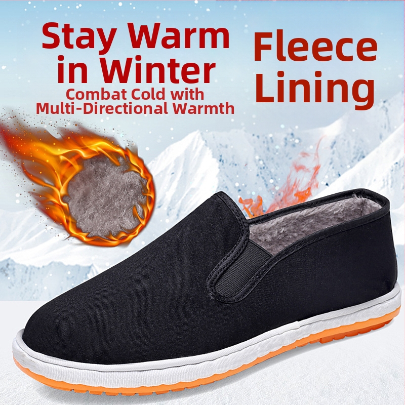 Pantofi din material textil, vârf rotund, partea superioară din bumbac, talpă din tendon de vită, înălțime joasă, slip-on casual