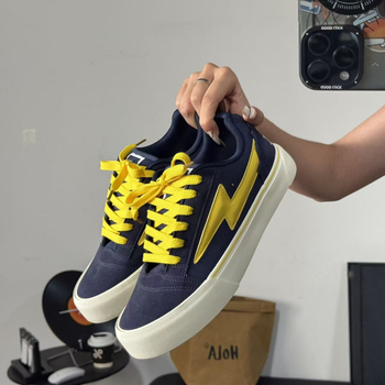 Pantofi din pânză pentru bărbați, gleznă joasă, vârf rotund, talpă din cauciuc, înălțime călcâi 1–3 cm