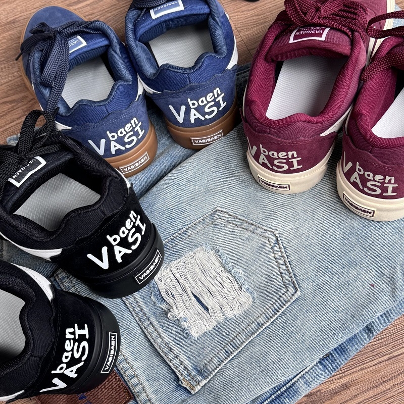 Pantofi din pânză pentru bărbați, gleznă joasă, vârf rotund, talpă din cauciuc, înălțime călcâi 1–3 cm