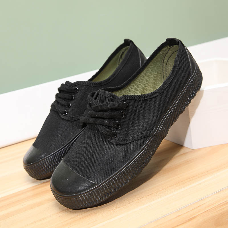 Muške platnene vulkanizirane cipele, korejski stil, proljeće, niski vrh, okrugli vrh, vezanje