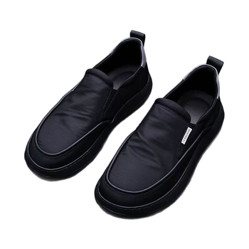 Muške prozračne platnene slip-on cipele — casual, lagane, PVC potplat; nizak potplat 1-3 cm; pogodne za ljeto, proljeće i jesen.