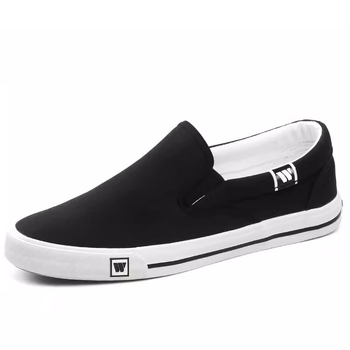 Unisex Slip-On tenisice od platna, gornjište od platna, potplat od gume, vulkanizirana konstrukcija, EVA uložak