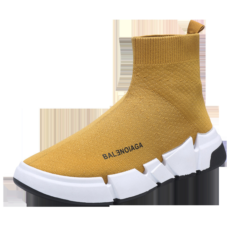 Férfi Lazy Cipők – Magas felső rész, Hálós felsőrész, Gumírozott talp, Textil talpbetét, Slip-On