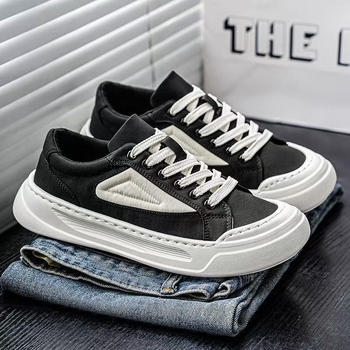 Uniszex vászon sneaker csíkos mintával, alacsony profil, fűzőkkel, EVA talpbetéttel