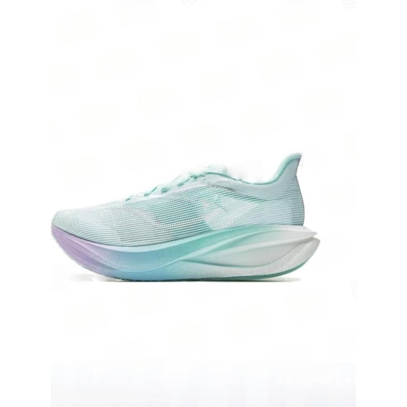 Férfi futócipő karbonlemezzel, nyárra, légáteresztő hálós felsőrész, puha EVA talp, visszapattanó és ütéscsillapító hatás edzésre és versenyre