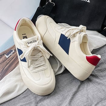 Férfi alacsony profilú vászon tornacipő vulkanizált gumitalppal, fűzős záródás, kerek orr