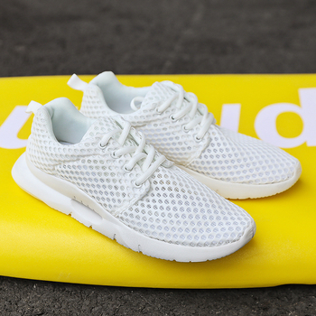 Mužské sieťové platformové tenisky, sieťovaný vršok, PU stielka, gumová podrážka, nízky profil