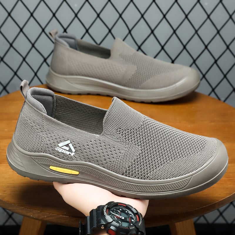 Pantofi casual bărbați din plasă respirabilă, slip-on, talpă PU, tălpi EVA