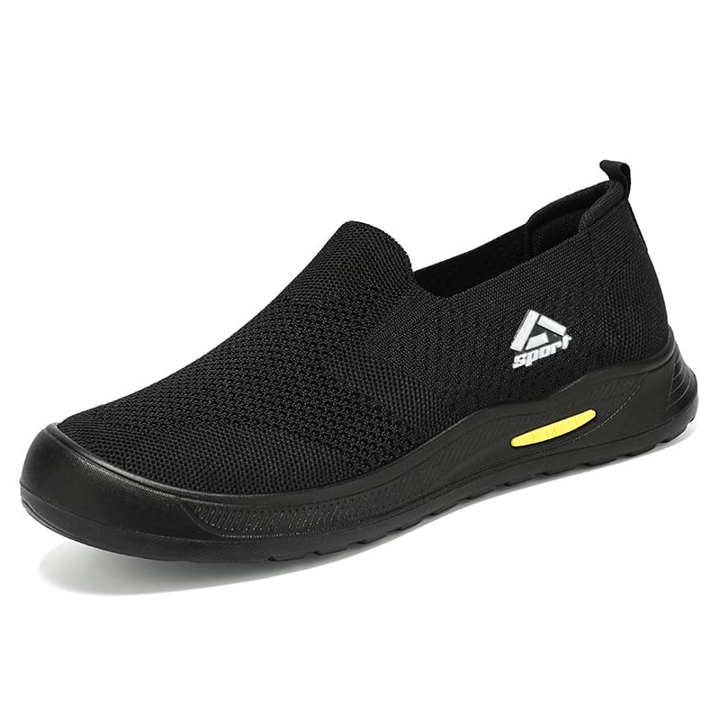 Pantofi casual bărbați din plasă respirabilă, slip-on, talpă PU, tălpi EVA