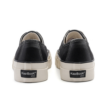 KaaIBook Unisex Niske Vulkanizirane Platnene Tenisice – Gornji dio: Miješani materijali, Potplat: Guma, Uložak: Tekstil, Visina potplata 3–5 cm