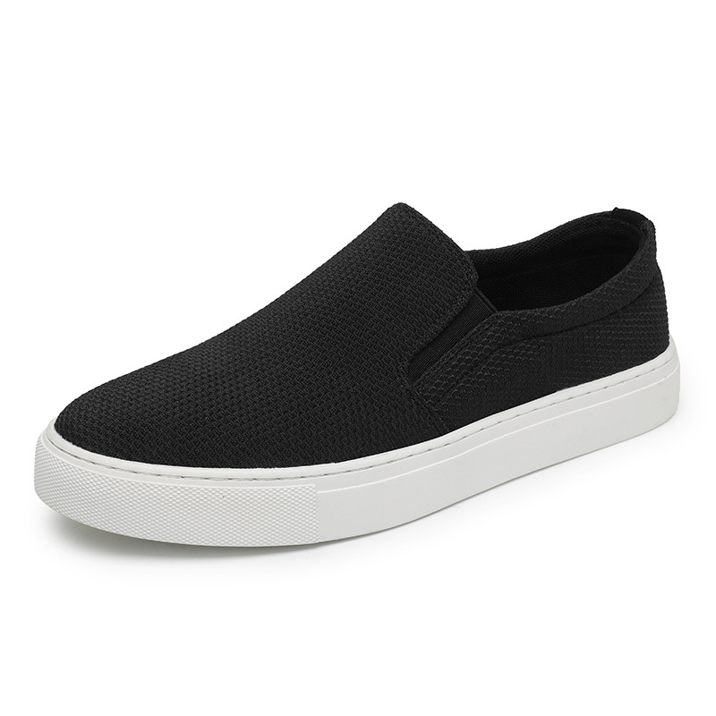 Muške casual slip-on tenisice od platna, gornji dio od platna, niski profil, 1–3 cm peta, gumena potplat, PU ulozak