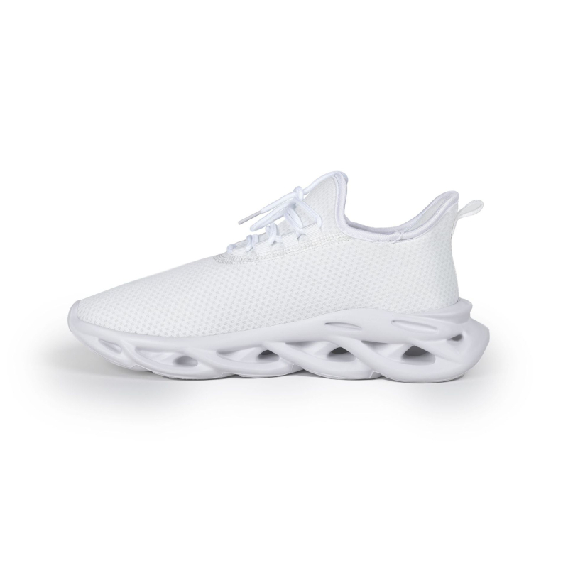 Trkačke tenisice DIY 3D uzorak Fly-Knit, mrežasti gornji dio, EVA potplat, elastična pamučna uložak, niski kroj, okrugli prst