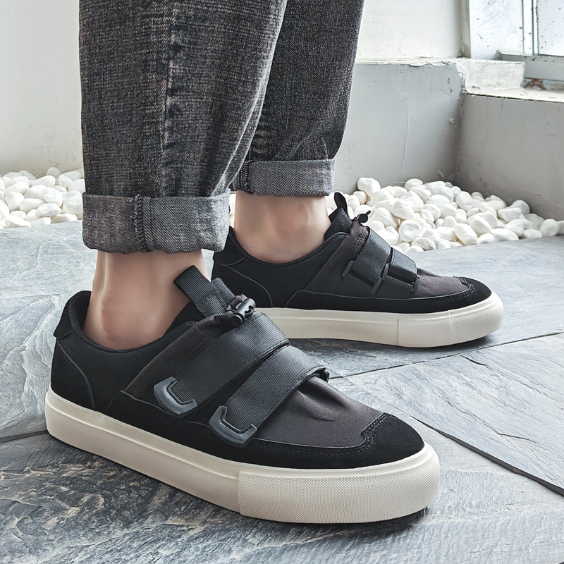 Muške Platnene Slip-On Tenisice, Lagane, Elastično Zatvaranje, EVA Uložak, Vulkanizirana Gumena Potplata