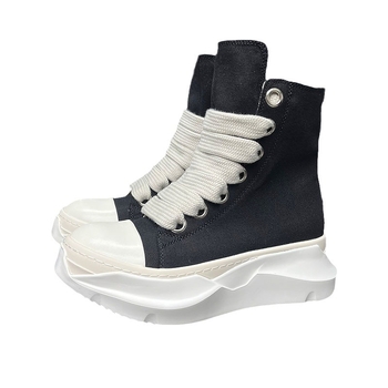 Visoke platnene tenisice s debelim đonom za povećanje visine, unisex, jesenski stil za parove