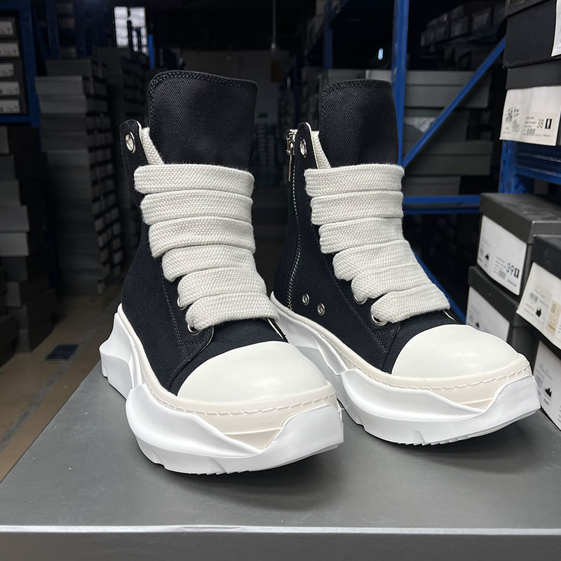 Visoke platnene tenisice s debelim đonom za povećanje visine, unisex, jesenski stil za parove