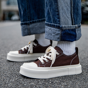 Adidași din pânză pentru bărbați – Respirabili, Ușori, Branț PU, Talpă din Cauciuc