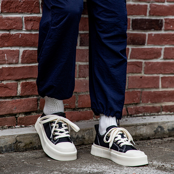 Adidași din pânză pentru bărbați – Respirabili, Ușori, Branț PU, Talpă din Cauciuc