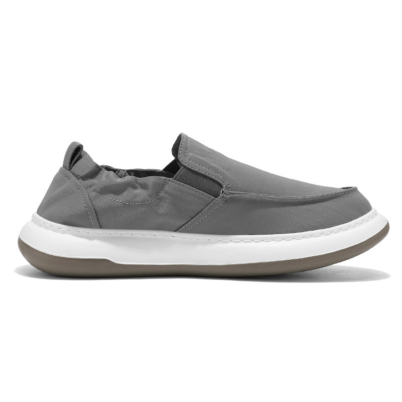 Muške slip-on tenisice, prozračni tekstilni gornji dio, okrugla prst, niski profil, EVA potplat