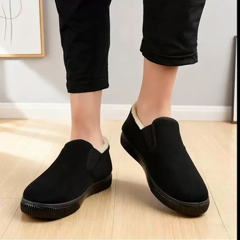 Unisex zimske platnene tenisice s pamukom podstavljenim i gumenim potplatom, vodootporne