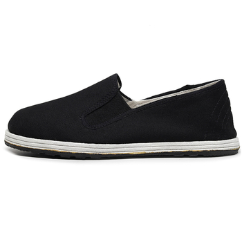 Pantofi din pânză unisex pentru purtare zilnică | vârf rotund, partea superioară din bumbac, talpă din cauciuc, deschidere superficială, origine Shandong