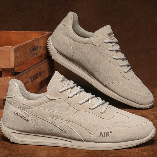 Ανδρικά loafers με επάνω μέρος από δίχτυ, στρογγυλή μύτη, slip-on, σόλα από καουτσούκ, επίπεδη φτέρνα