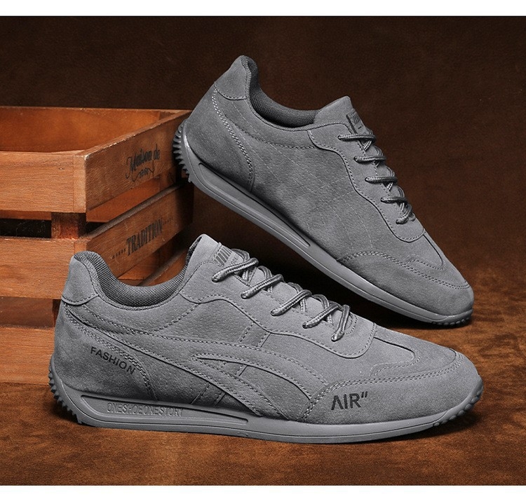 Ανδρικά loafers με επάνω μέρος από δίχτυ, στρογγυλή μύτη, slip-on, σόλα από καουτσούκ, επίπεδη φτέρνα