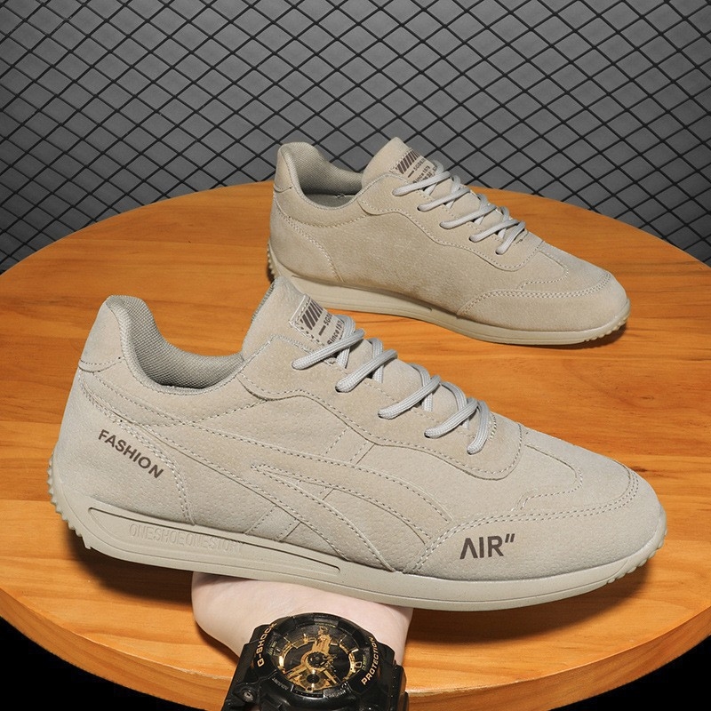 Ανδρικά loafers με επάνω μέρος από δίχτυ, στρογγυλή μύτη, slip-on, σόλα από καουτσούκ, επίπεδη φτέρνα