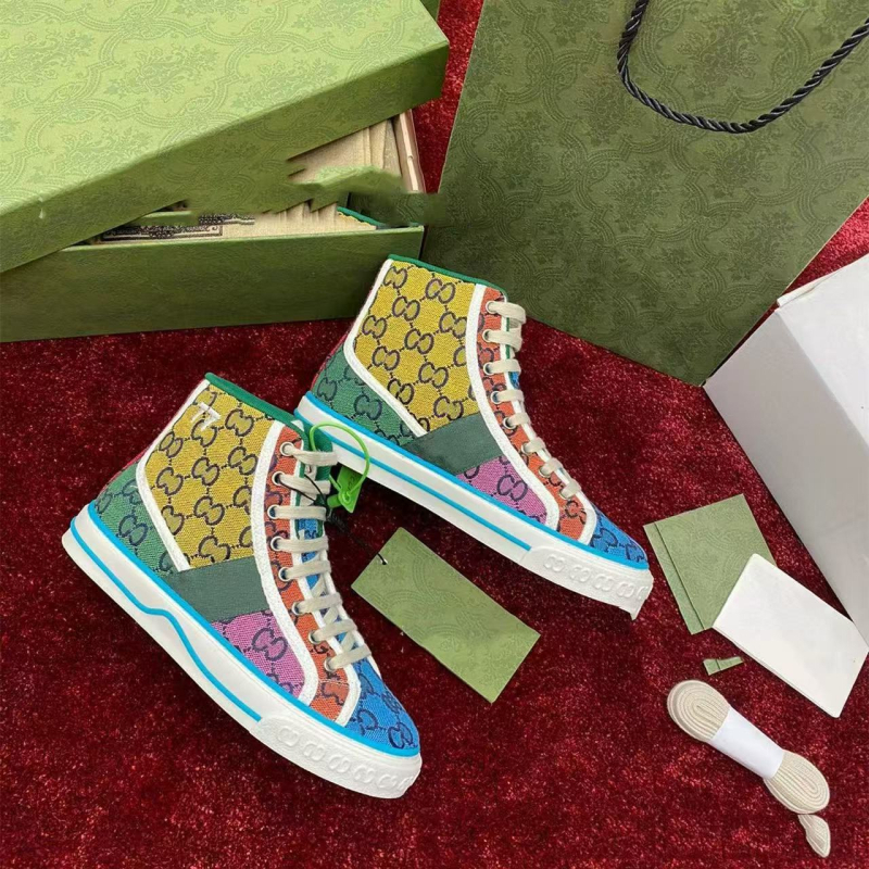 Prozračne unisex platnene tenisice s visokim gornjim dijelom, prednje vezanje, PU uložak, gumeni potplat