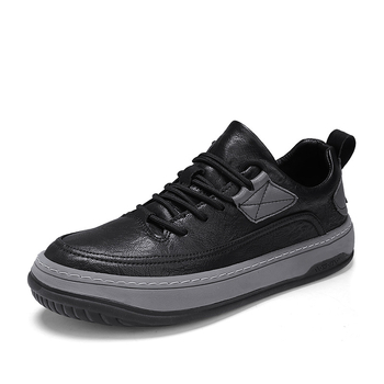 Muške platform tenisice za sport i casual nošenje, s debelom potplatom, gornji dio od mikrovlakana, okrugla prst, niski potplat 1–3 cm, otporna gumena podloga