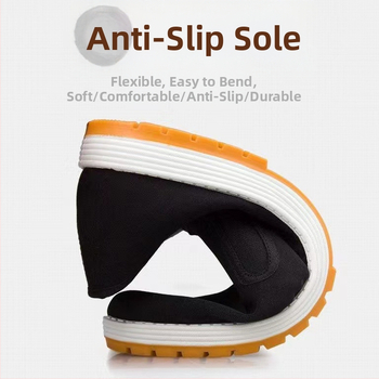 Unisex καμβά παπούtauσια με βουλκανισμένη σόλα, στρογγυλή μύτη, χαμηλό πάνω μέρος, σόλα από βοδινό τένοντα.