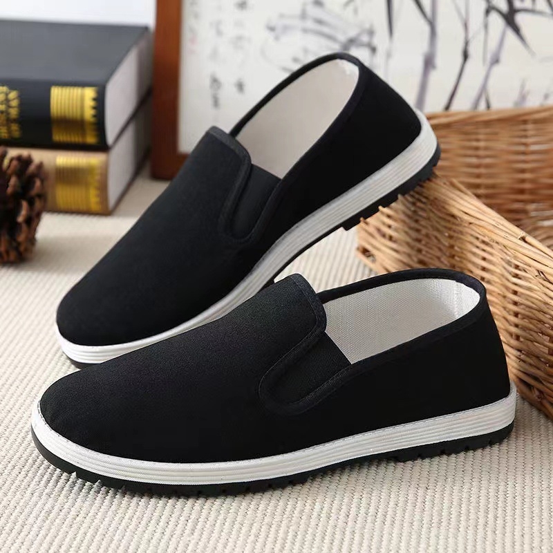 Unisex platnene slip-on tenisice, pamukast gornji dio, unutrašnjost od tkanine, plastična potplata injekcijski oblik, okrugli vrh, niski profil