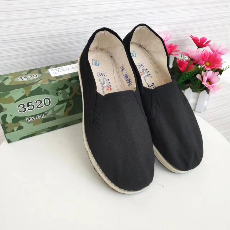 Cipele od platna slip-on, okrugli vrh, niski kroj, elastična traka, vulkanizirana gumena potplat