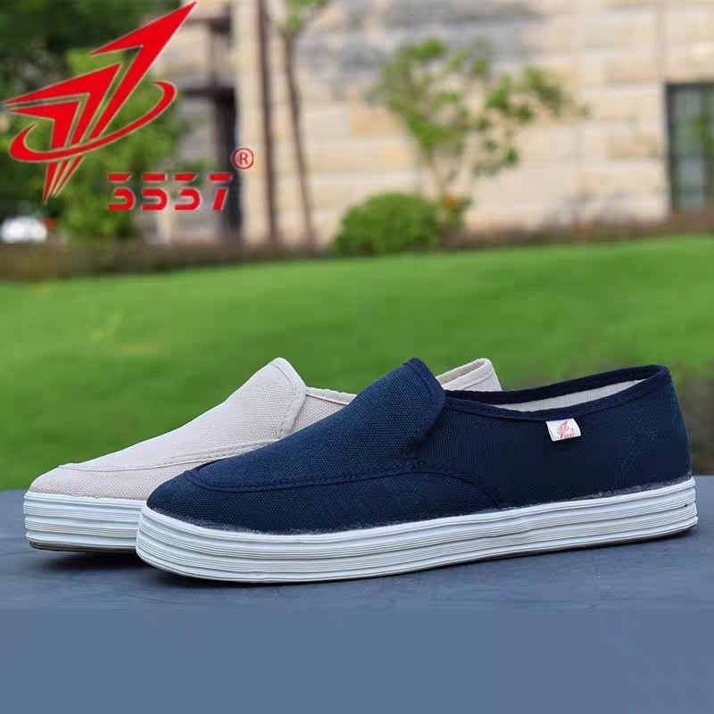 Jihua 3537 Kanvas Slip-On Tenisice, Unisex, Niskog profila, Okrugli vrh, Gumeni potplat