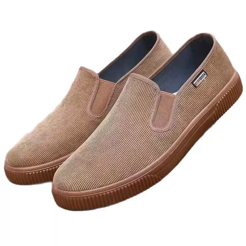 Muške prozračne mrežaste slip-on tenisice, lagane, s PVC potplatom, okrugli nos.