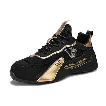 Pantofi bărbați cu talpă groasă, creștere în înălțime, respirabili, partea superioară din textile cu căptușeală din plasă, talpă din cauciuc