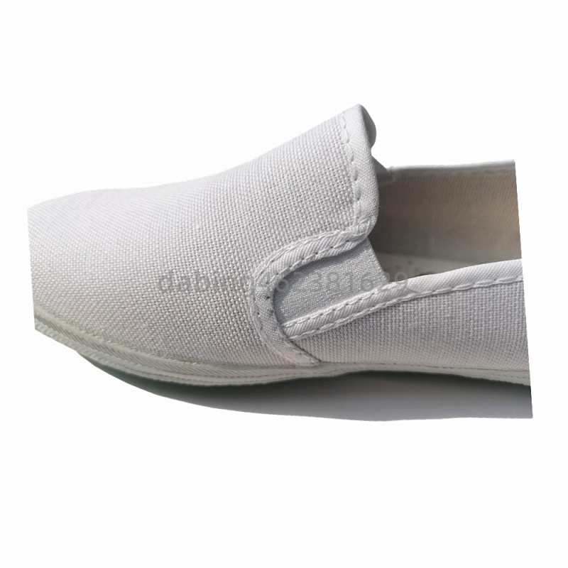 Unisex platnene tenisice s gumom na potplatu, bez vezivanja, okrugla špička, niski profil