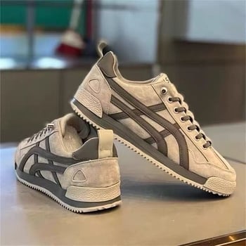 Loafers pentru bărbați (Partea superioară din piele sintetică; talpă din cauciuc; branț EVA; închidere cu șiret; vară)